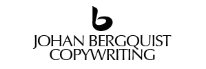 JOHAN BERGQUIST COPYWRITING
